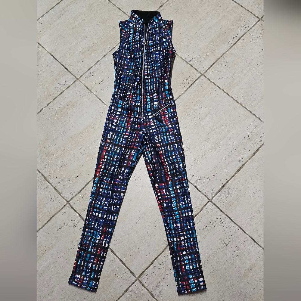 JET SET Domina colorful-print Ski Suit